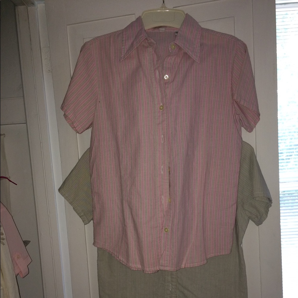 NWOT UO 🌸pink button down